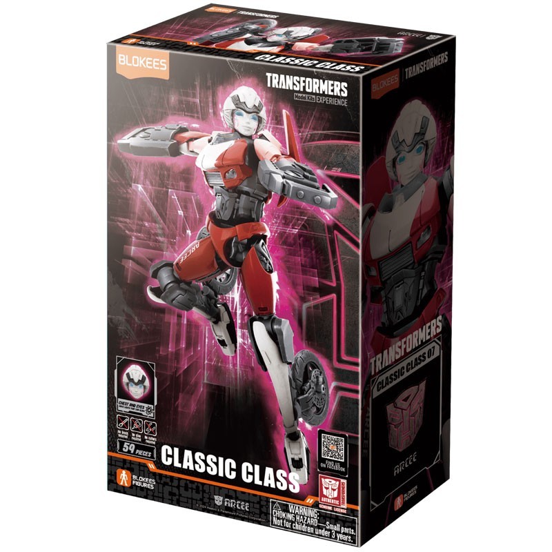 Transformers Blokees Classic Class 07 Arcee Rise Of The Beasts Transformers Blokees Classic Class 07 Arcee Rise Of The Beasts