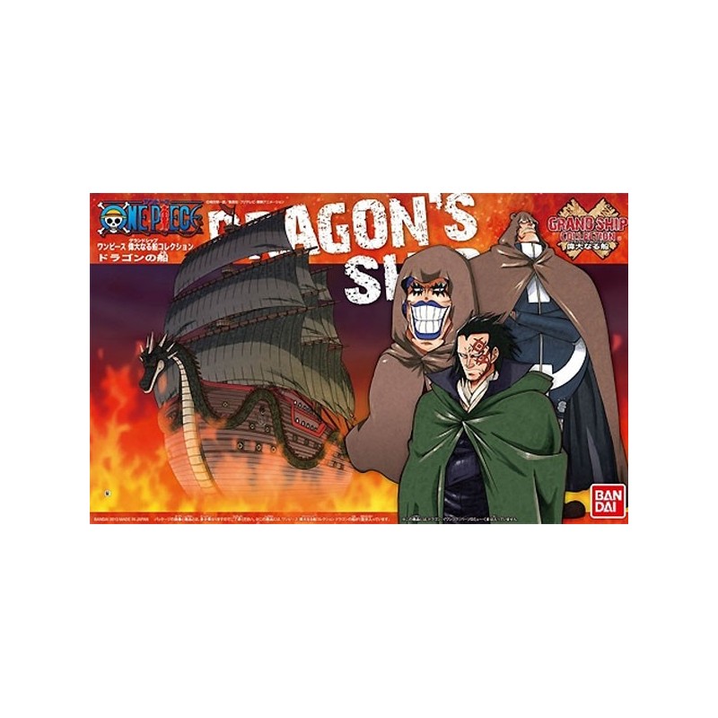 One Piece maquette Grand Ship Collection 009 Dragon's Ship 15cm