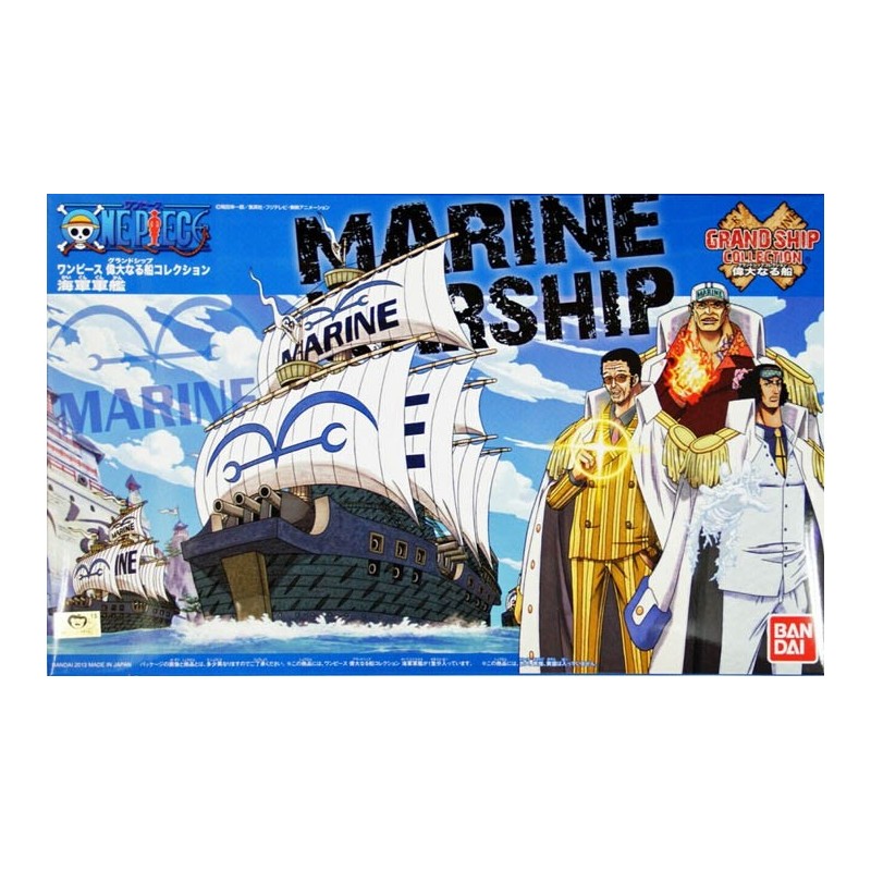 One Piece Maquette Grand Ship Collection 07 Marine Ship 15cm