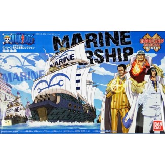One Piece Maquette Grand Ship Collection 07 Marine Ship 15cm