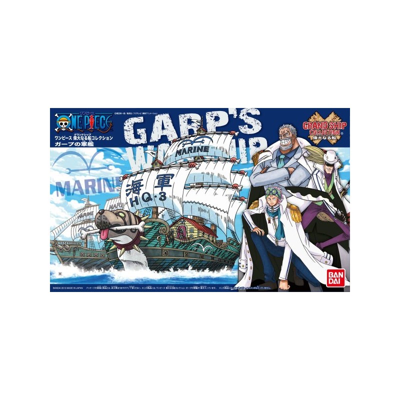 One Piece maquette Grand Ship Collection 008 Garp's Ship 15cm