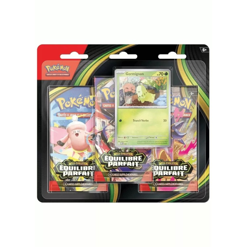 Pokémon - Pack 3 Boosters - ME03 Équilibre Parfait FR