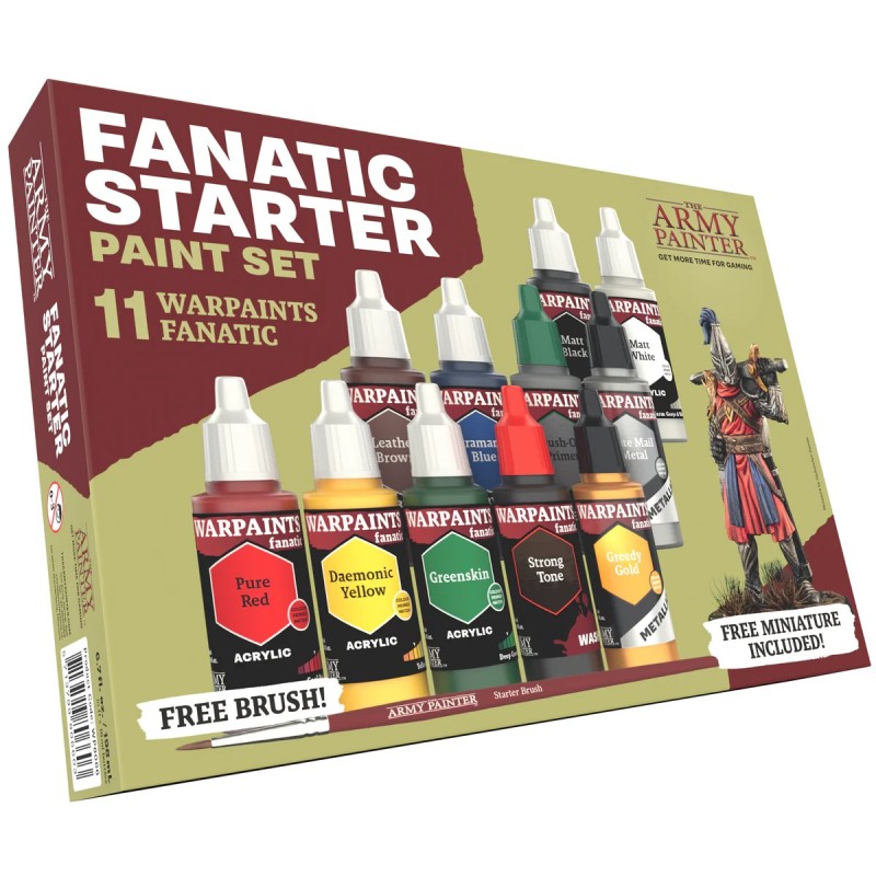Army Painter - Fanatic Starter - Paint set Army Painter - Fanatic Starter - Paint set