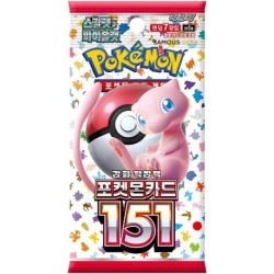 Booster Pokemon - Pokemon 151 SV2A - KR