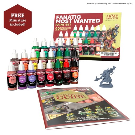 Army Painter - Fanatic Most Wanted - Paint Set
