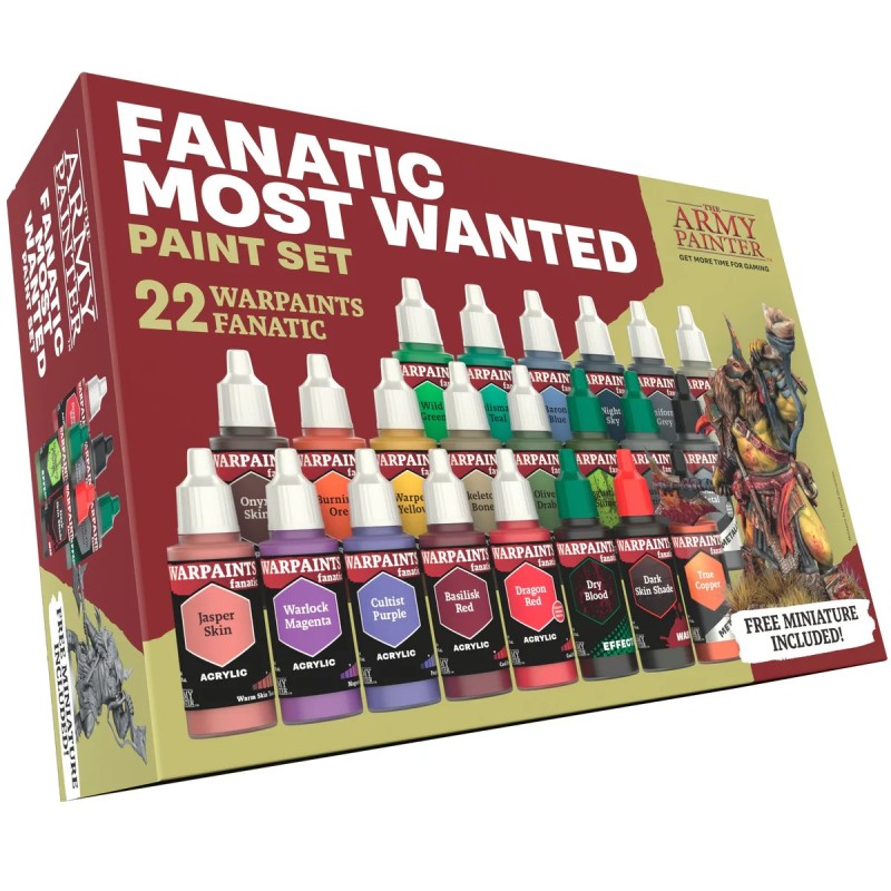 Army Painter - Fanatic Most Wanted - Paint Set
