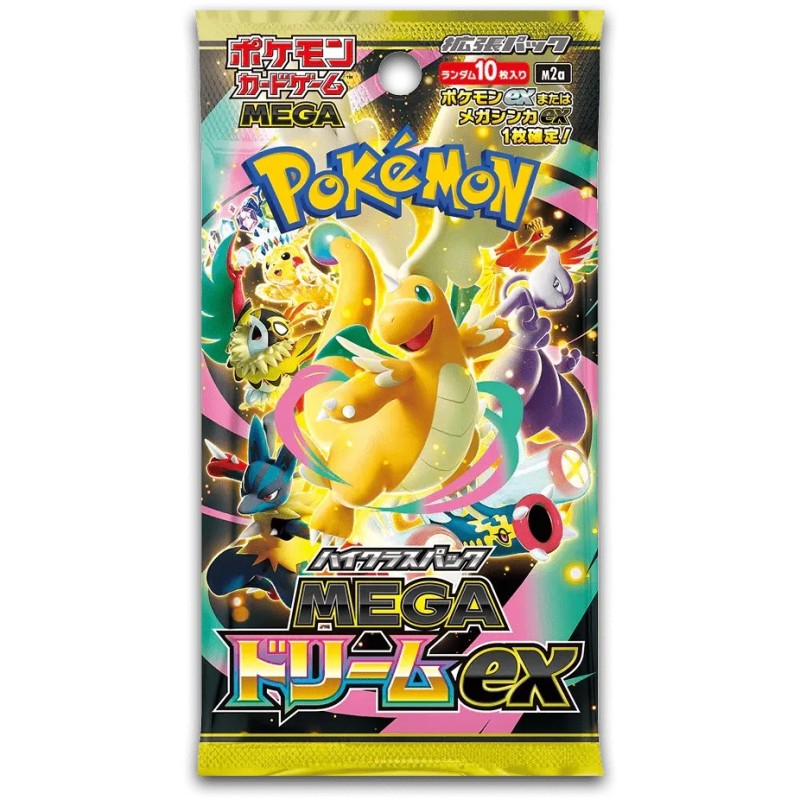 Booster Pokémon - Mega Dream EX M2A - Jp