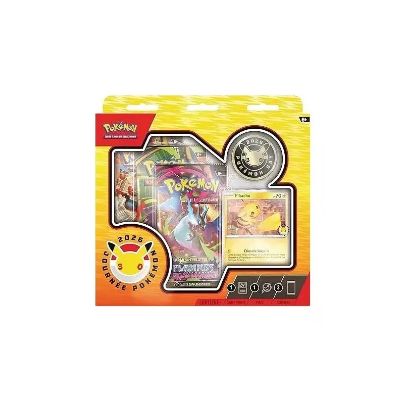 Pokémon - Coffret Journée Pokémon 2026 Spécial 30 ans - FR
