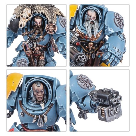 Space Wolves - Terminator gardes loups