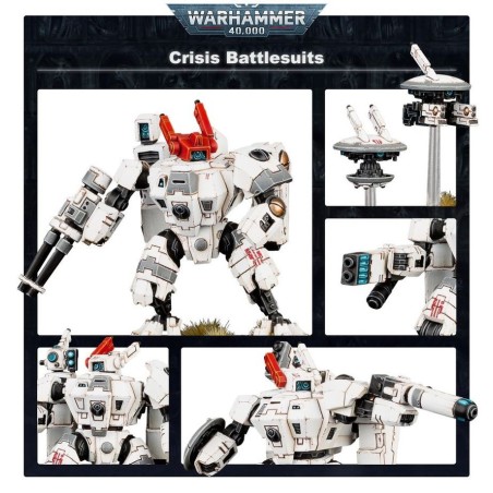 Empire T'au - Équipe d’Exo-armures Crisis