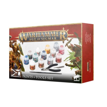 Warhammer Age of Sigmar: Set Peinture + Outils