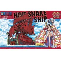 One Piece - Maquette - Grand Ship Collection Nine Snake Pirate Ship 15cm