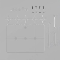 Gundam Gunpla Action Base 8 Clear Color