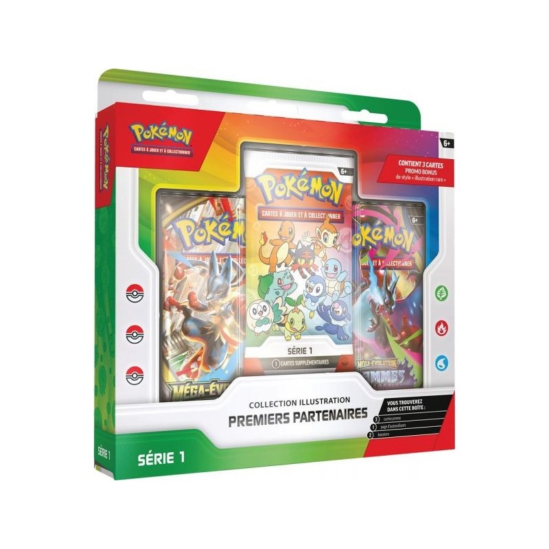 Pokemon - Collection Illustration Premiers Partenaires - FR